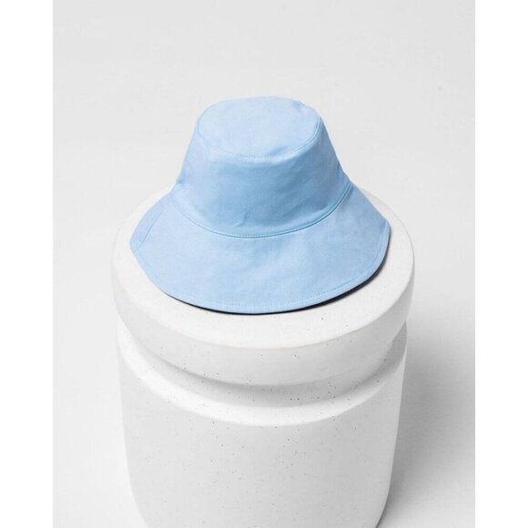 L*Space Poolside Bucket Hat in Sky Blue New Womens Summer Beach Cap - Picture 2 of 7